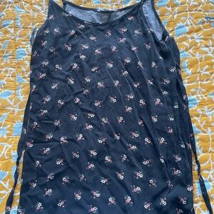 Aeropostale Black Floral Dress